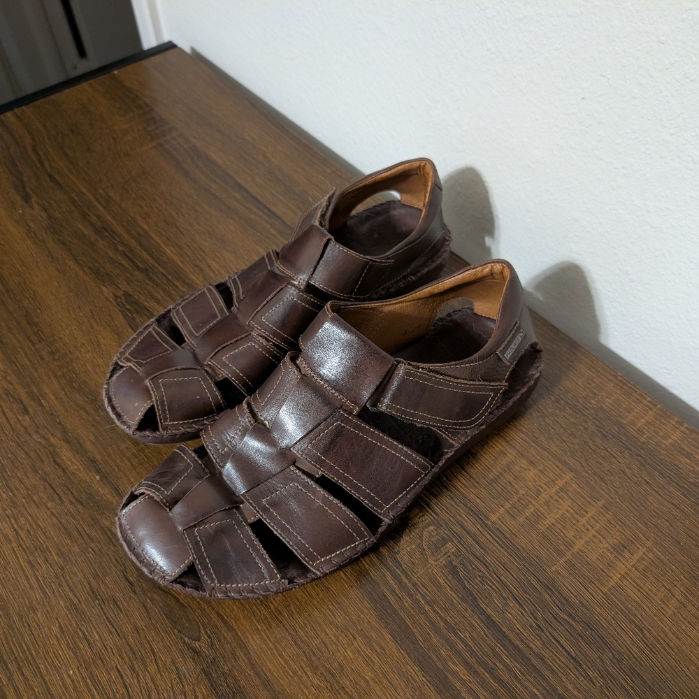 Pikolinos Tarifa Mens Sandals Size 43 Europe 10 US Brown - Picture 3 of 6